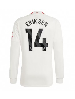 Manchester United Christian Eriksen #14 Rezervni Dres 2023-24 Dugim Rukavima